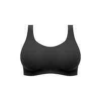Fantasie "Smoothease" Black Non Wired Bralette - Lion's Lair Boutique - 30, 32, 34, 36, 38, ALT, continuity, D, DD, E, F, Fantasie, FF, G, L, lingerie, LTS, M, S, seamless, wireless, XL, XS - Fantasie