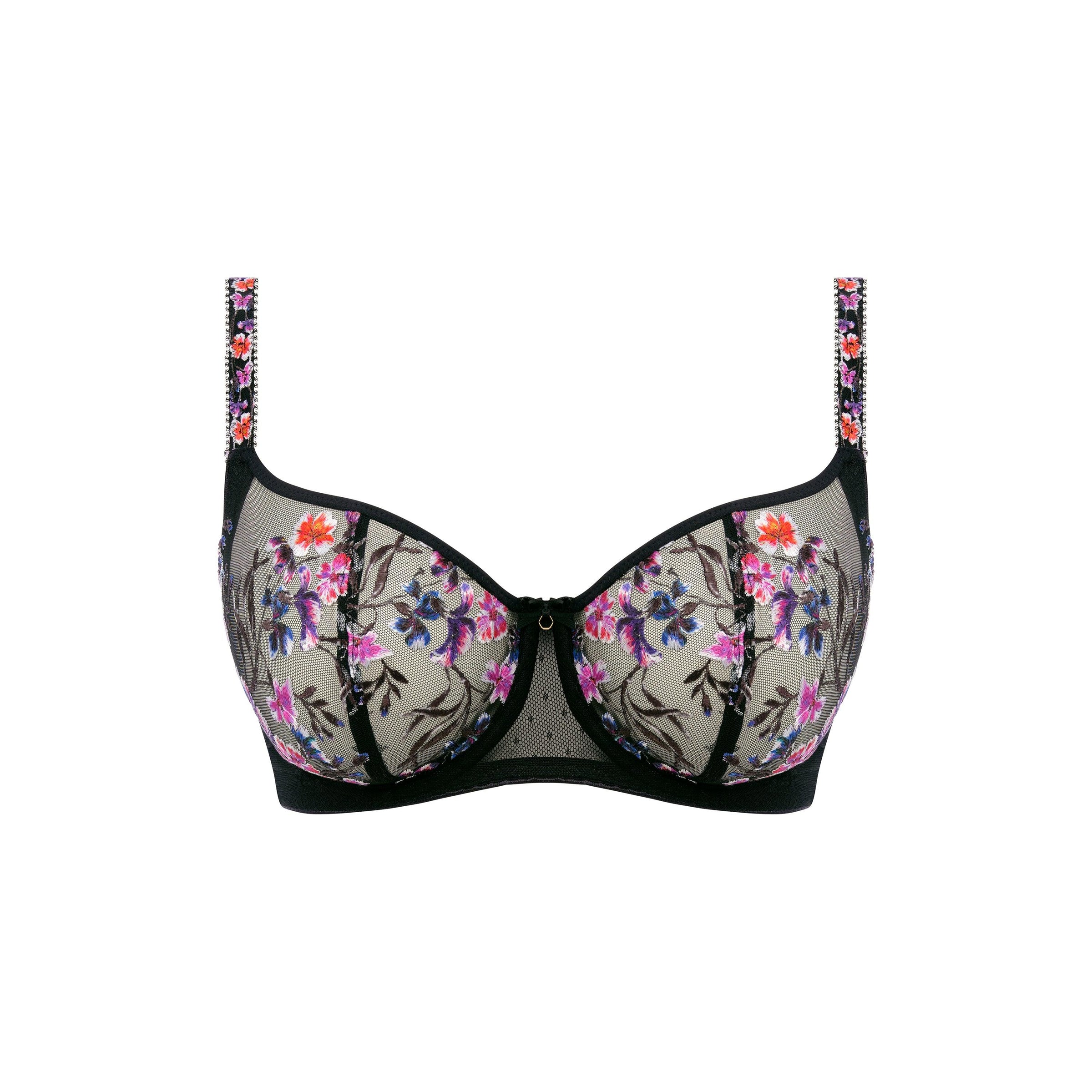 Fantasie "Aurelia" Black UW Balconette Bra - Lion's Lair Boutique