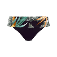 Fantasie "Bamboo Grove" Jet Fold Bikini Brief - Lion's Lair Boutique - 2X, Adjustable, Bamboo Grove, Black, Bottom, continuity, Fantasie, L, M, Pattern, S, Swimwear, USF, XL - Fantasie