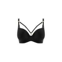 Freya "Temptress" Black UW Moulded Plunge T-Shirt Bra - Lion's Lair Boutique