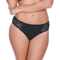 Freya "Sundance" Black Hipster Bikini Brief - Lion's Lair Boutique