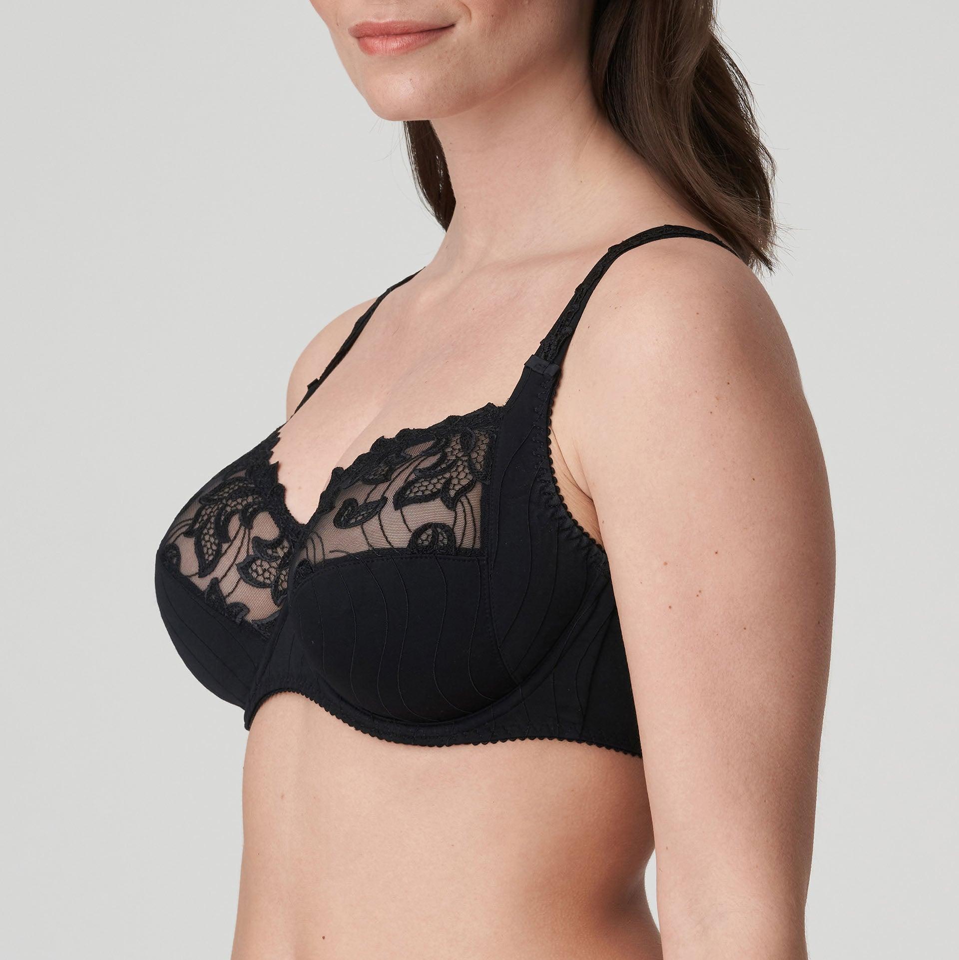 Prima Donna "Deauville" Black UW Full Cup Bra - Lion's Lair Boutique