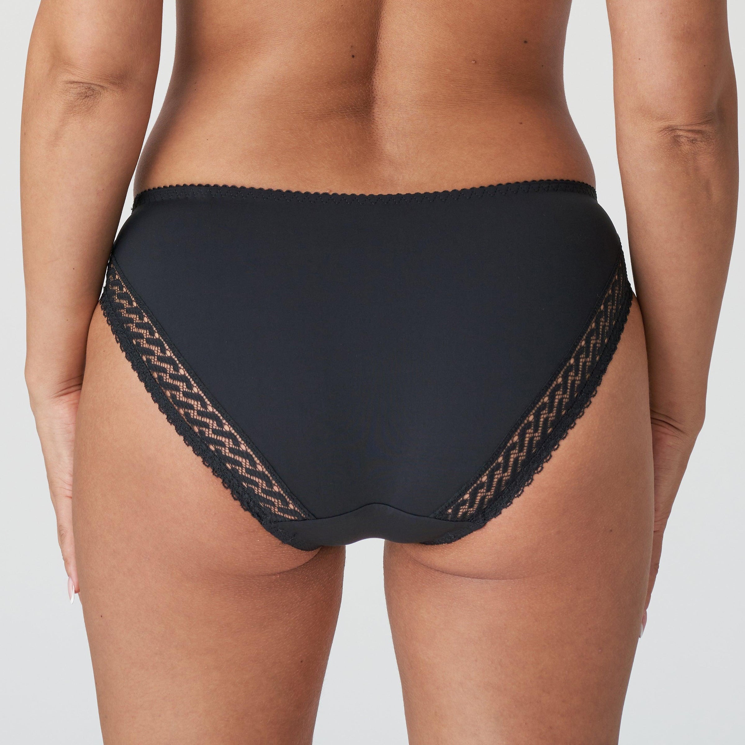 Prima Donna "Montara" Black Rio Briefs - Lion's Lair Boutique - 2X, 3X, continuity, L, lingerie, M, MAR 2023, PNT, Prima Donna, S, XL - Prima Donna