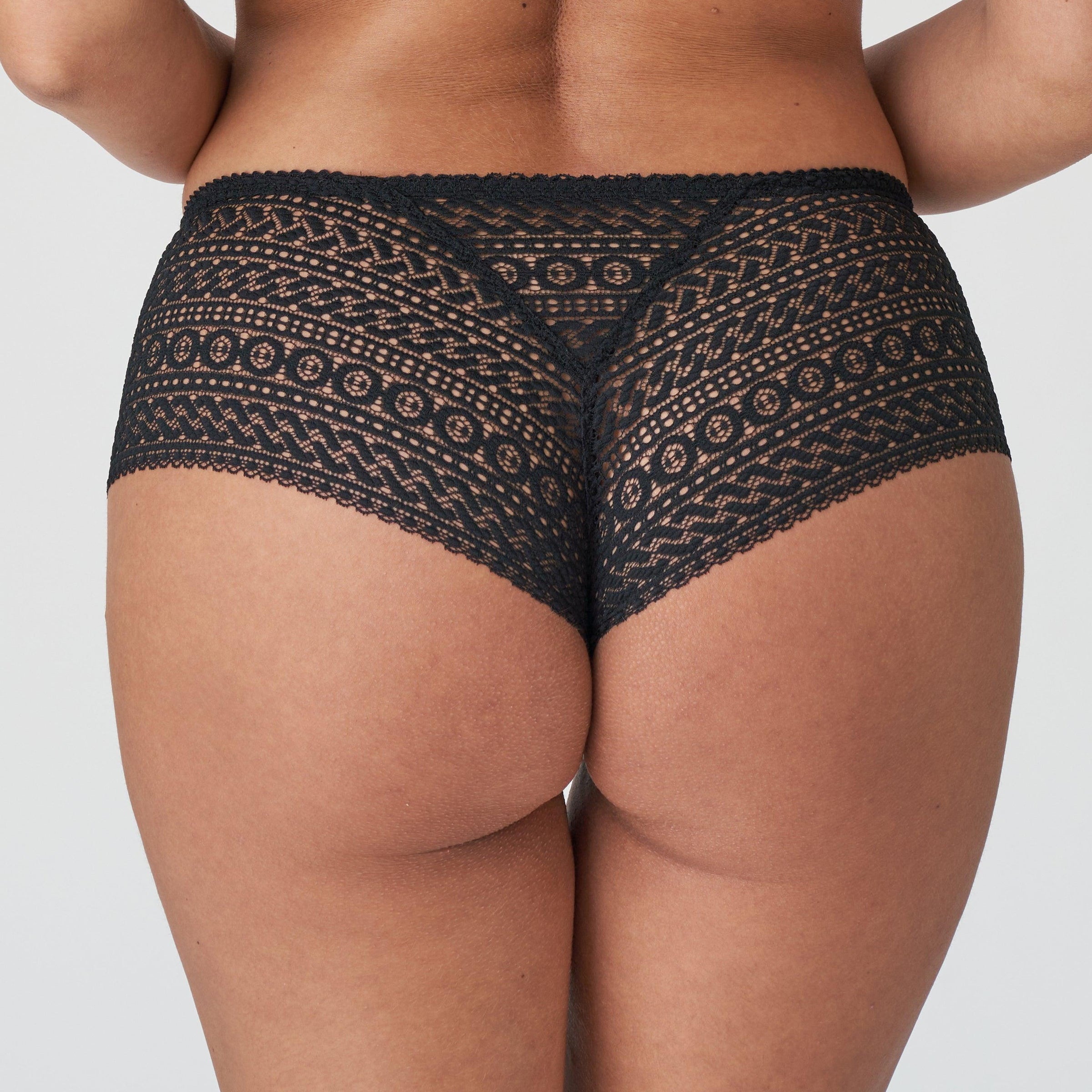 Prima Donna "Montara" Black Luxury Thong - Lion's Lair Boutique - 2X, 3X, continuity, L, lingerie, M, MAR 2023, Prima Donna, S, THO, XL - Prima Donna