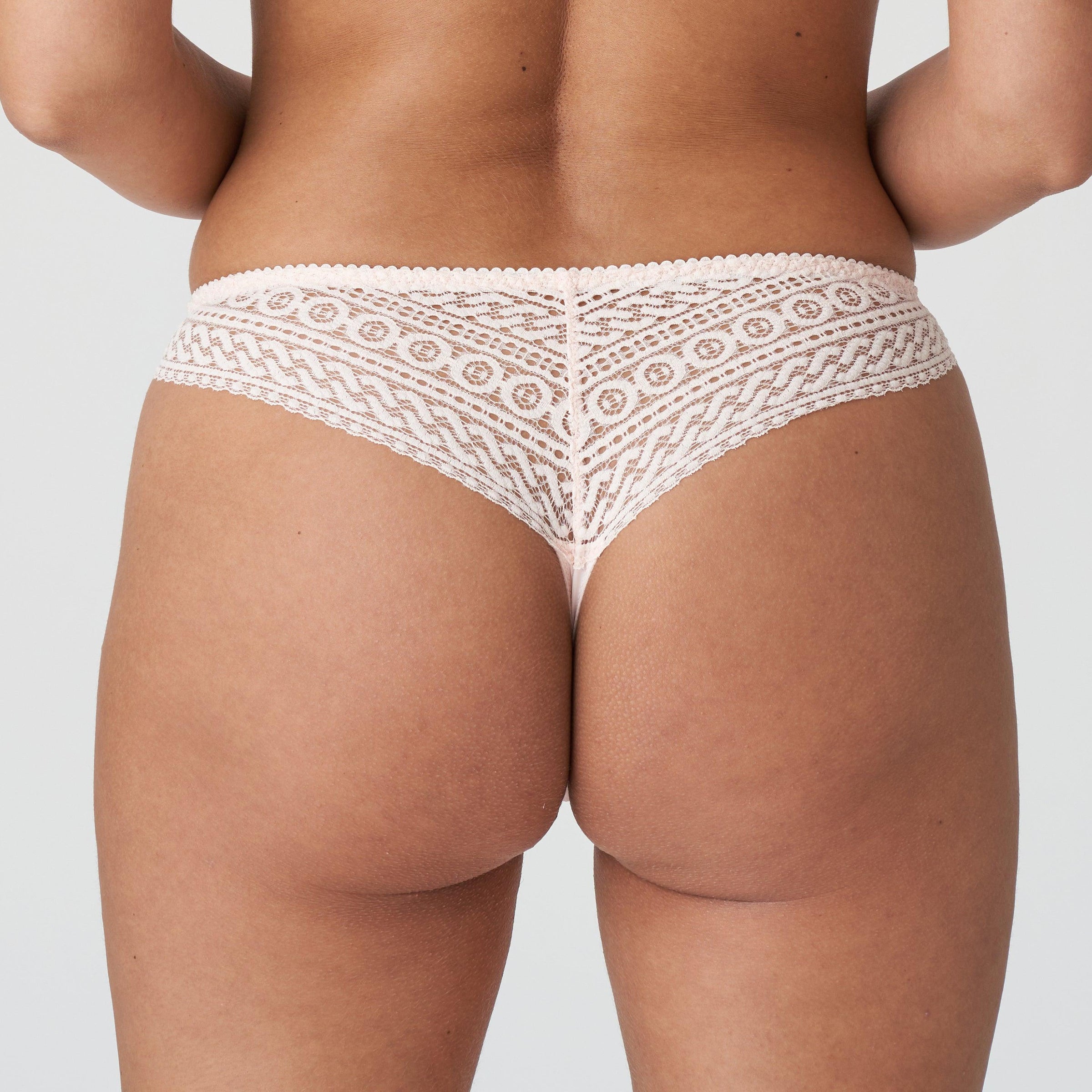 Prima Donna "Montara" Crystal Pink Thong - Lion's Lair Boutique -  - Prima Donna