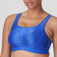 Prima Donna "The Game" Electric Blue UW Sports Bra - Lion's Lair Boutique - 32, 34, 36, 38, 40, 42, C, D, DEC 2022, E, F, Fashion, G, H, Prima Donna, Sport, SPU - Prima Donna