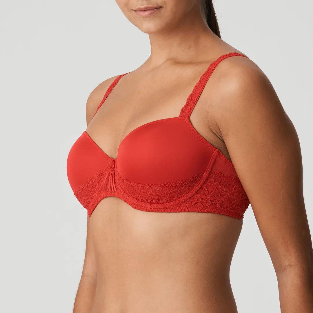 Prima Donna Twist "I Do" Scarlet UW Padded Balcony Bra - Lion's Lair Boutique