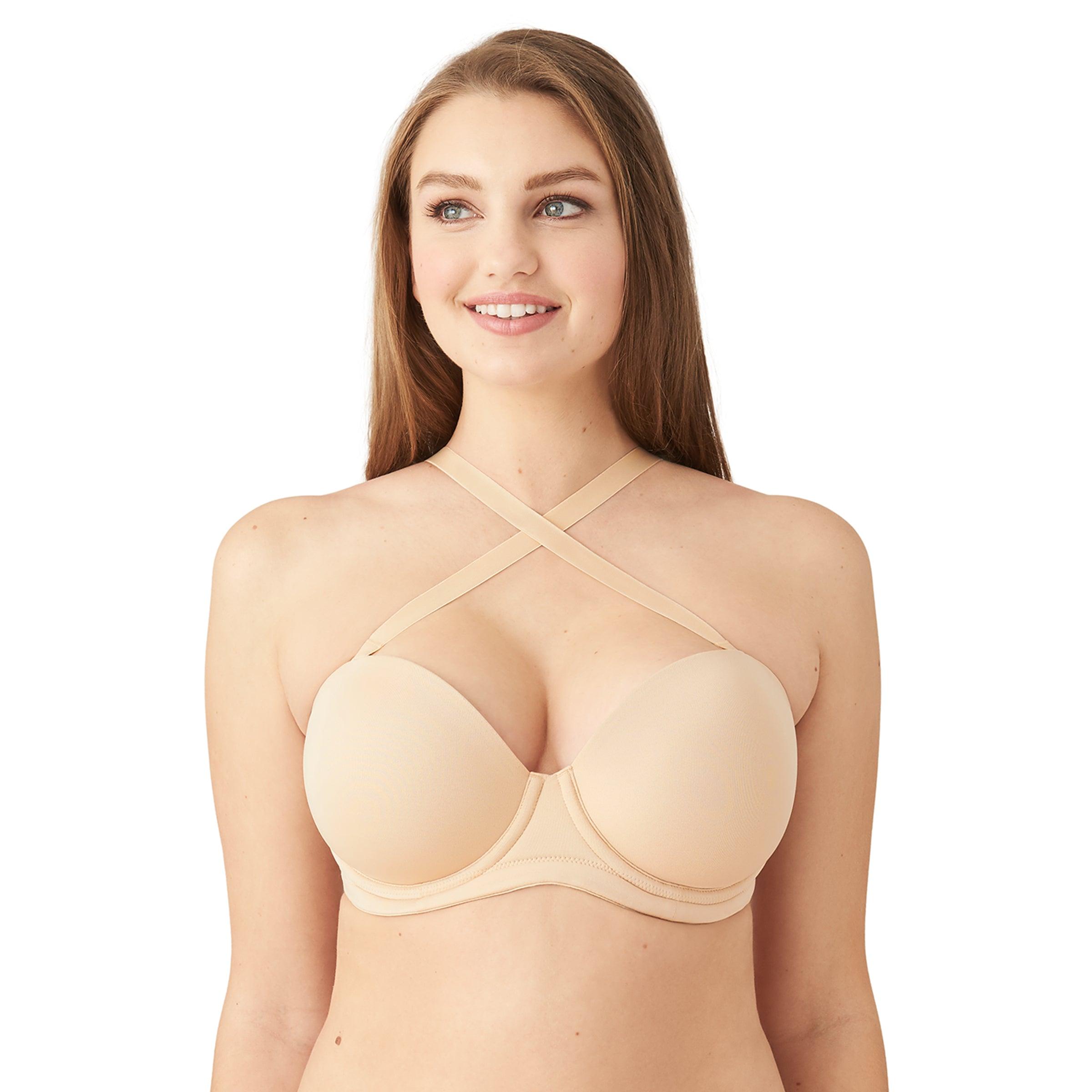 Wacoal "Red Carpet" Naturally Nude UW Strapless Bra - Lion's Lair Boutique - 30, 32, 34, 36, 38, 40, 42, 44, B, BNS, C, continuity, D, DD, E, F, FF, G, lingerie, Red Carpet, Strapless, Wacoal - Wacoal