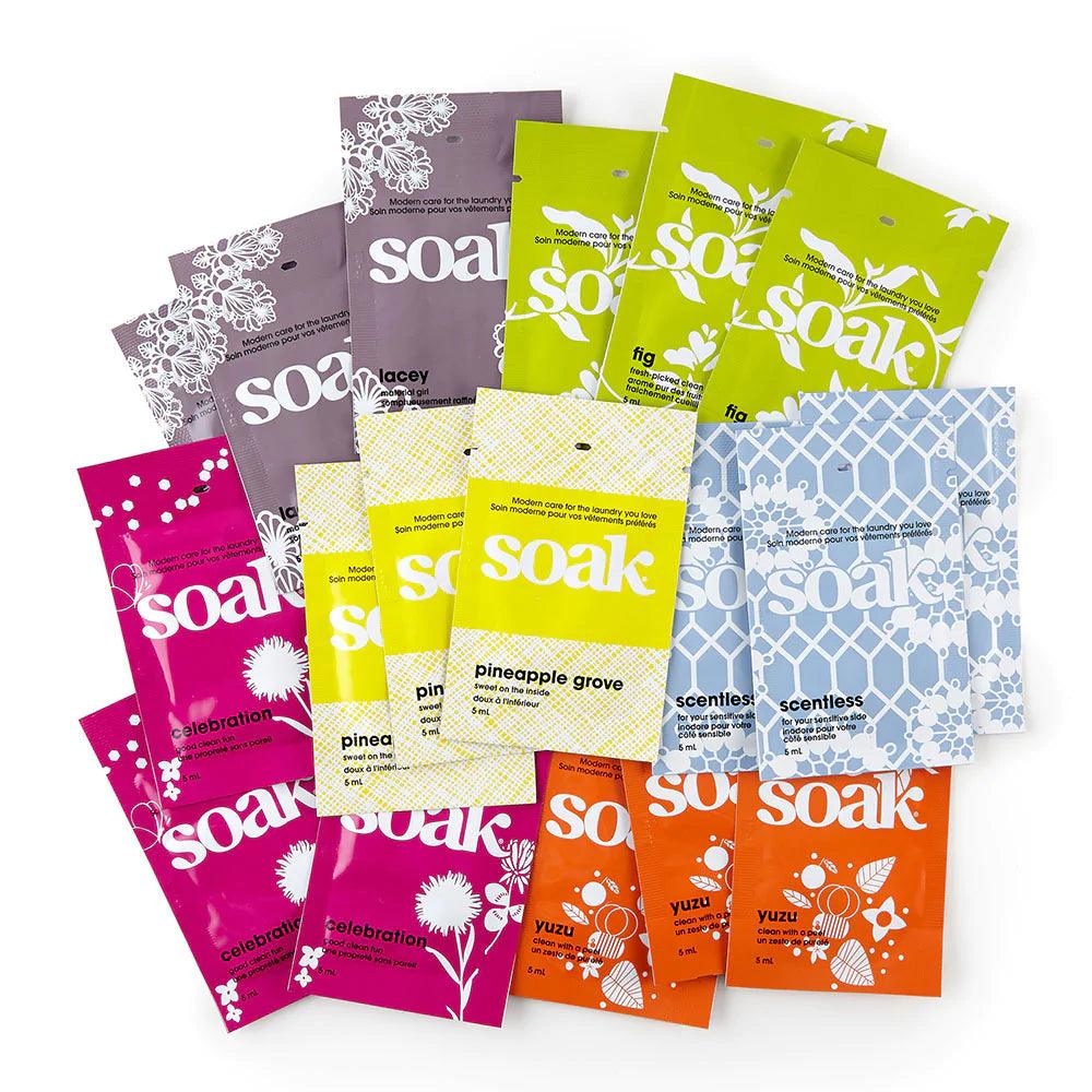 Soak "Scentless" Laundry Soap Sample Size - Lion's Lair Boutique - - Soak