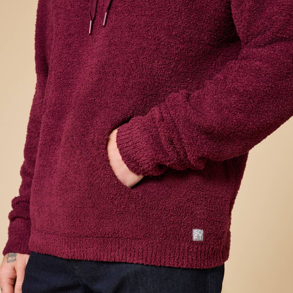 Softies Take Ten Men's Go Anywhere Cherry Cola Marshmallow Hoodie