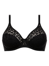 Chantelle "Norah" Black UW Comfort Bra (B-GG)