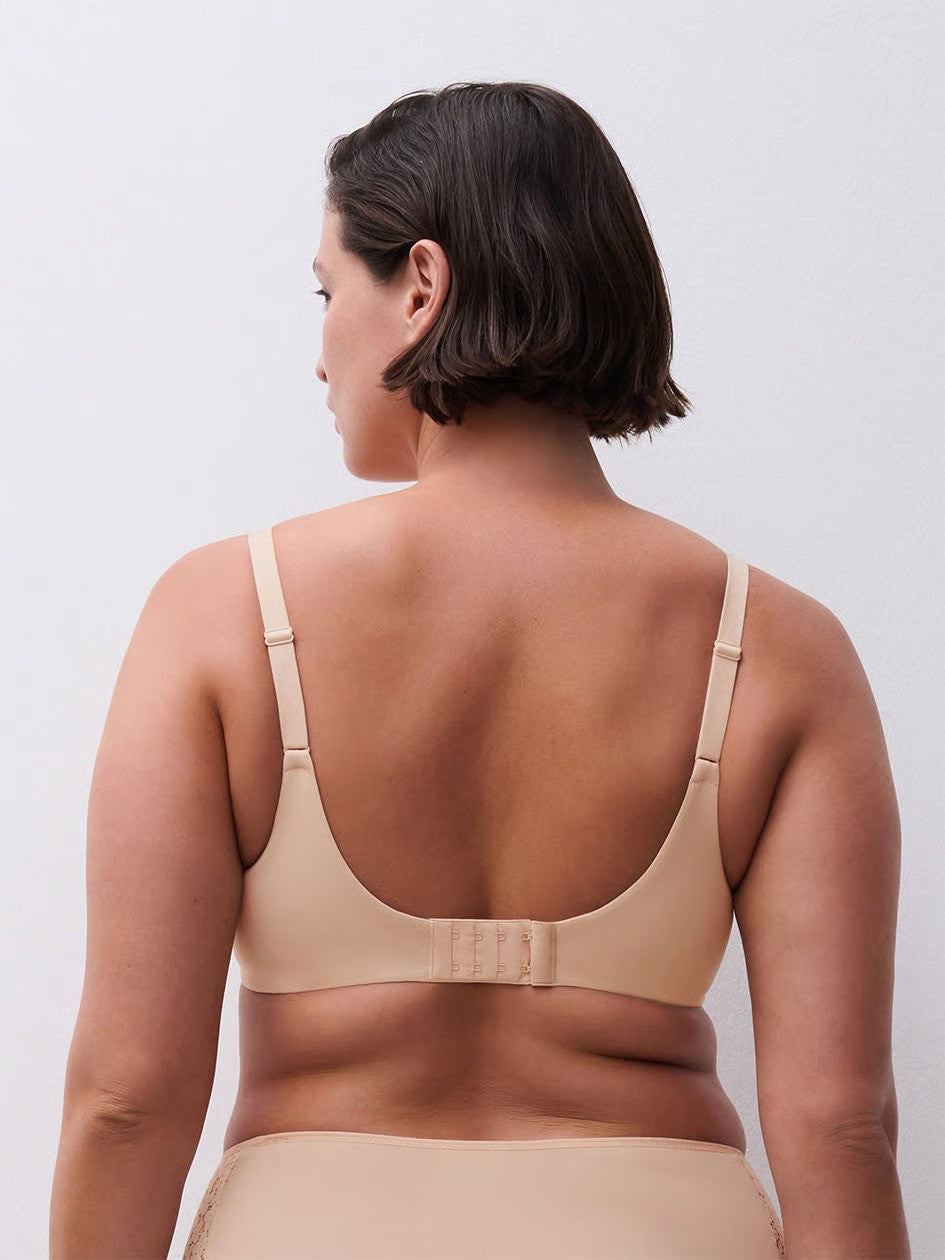 Chantelle "Norah" Nude Blush UW Comfort Bra (B-GG)