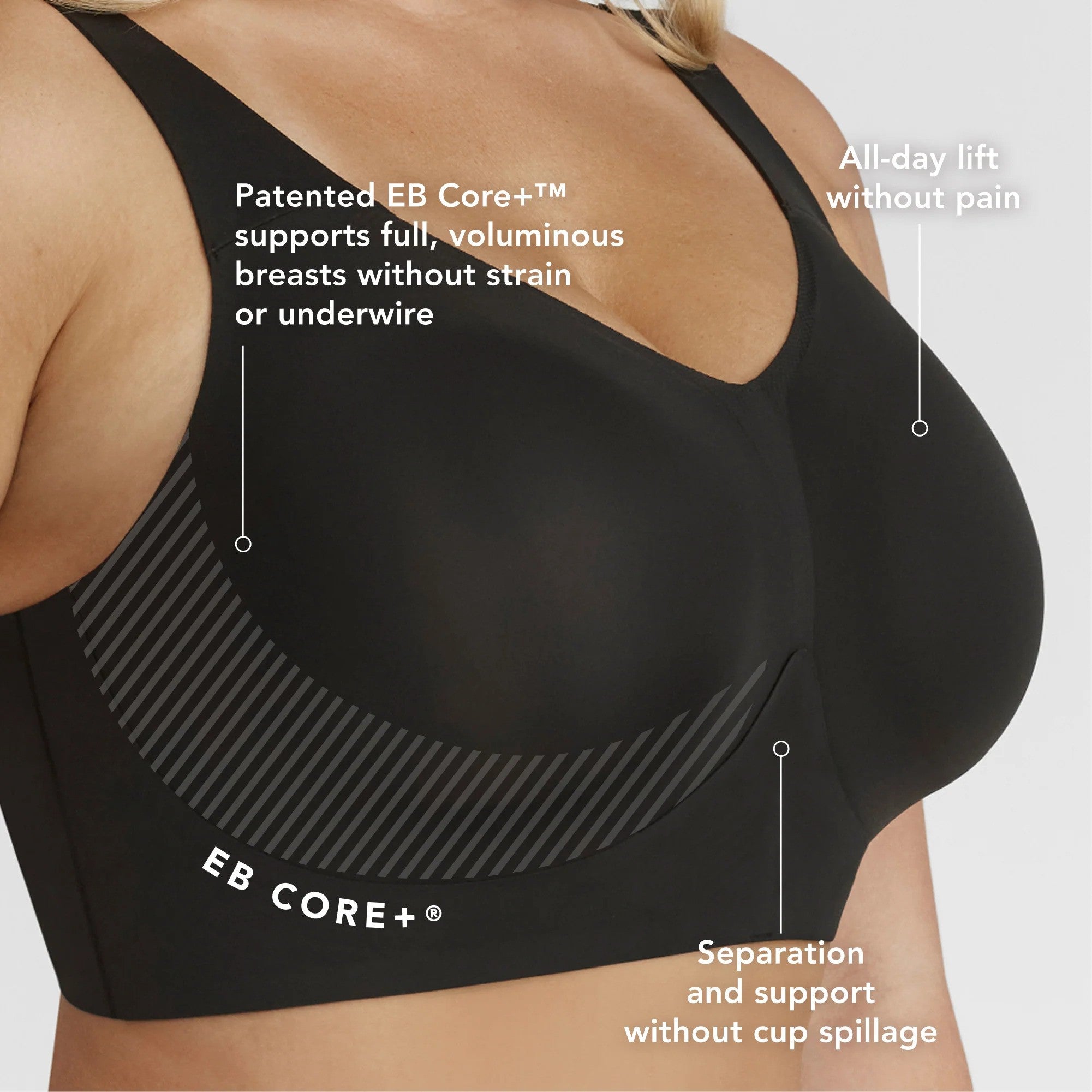 Evelyn and Bobbie "Busty" Black Bra