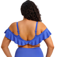 Elomi "Plain Sailing" Azure UW Plunge Bikini Top