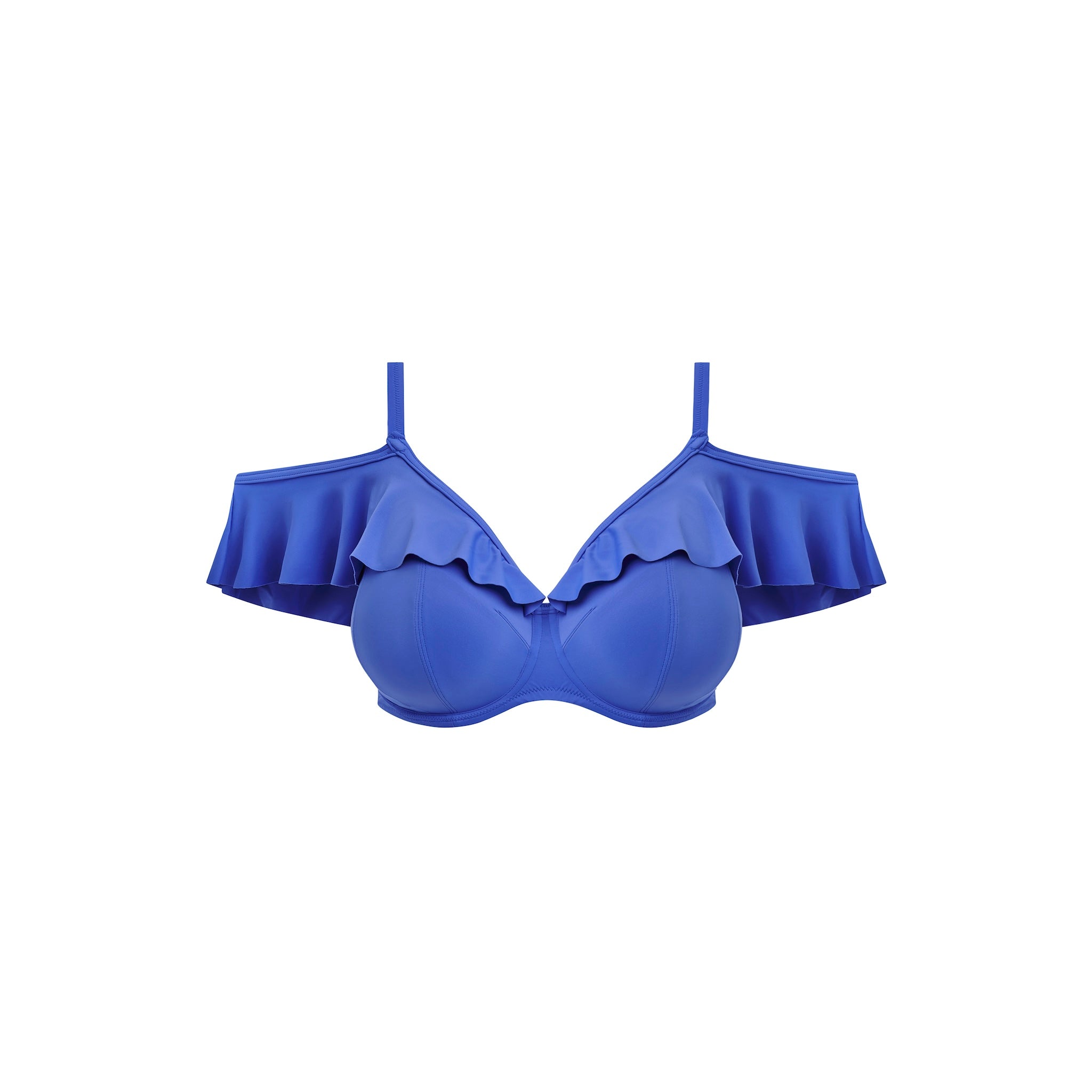 Elomi "Plain Sailing" Azure UW Plunge Bikini Top