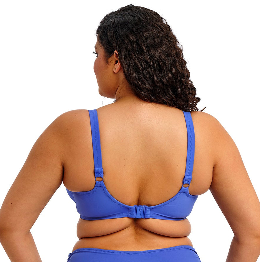 Elomi "Plain Sailing" Azure UW Plunge Bikini Top (E-JJ)