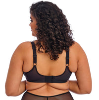 Elomi "Matilda" Black UW Plunge Bra (DD-K)