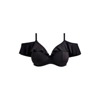 Elomi "Plain Sailing" Black UW Plunge Bikini Top
