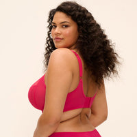 Elomi "Matilda" Hot Pink UW Plunge Bra (DD-K)