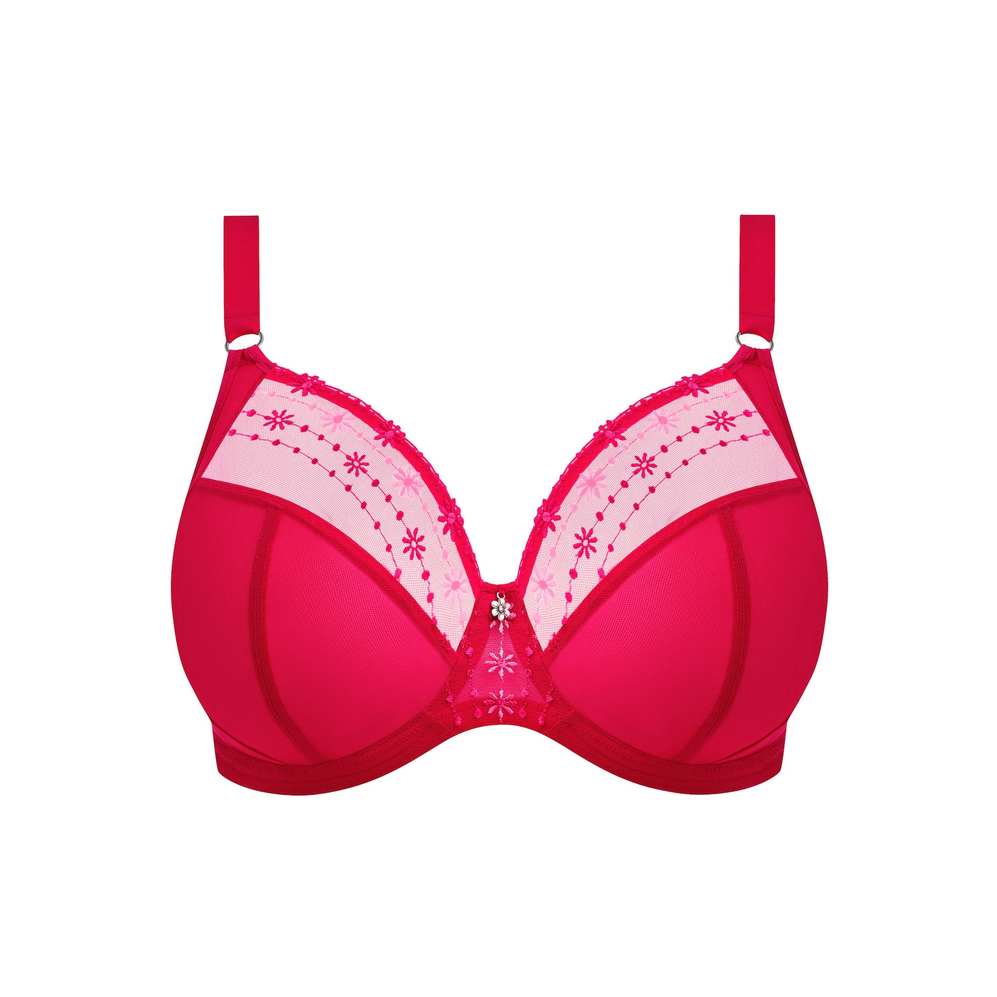 Elomi "Matilda" Hot Pink UW Plunge Bra (DD-K)
