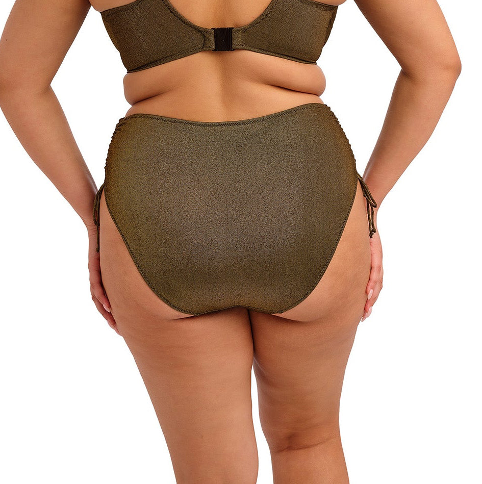 Elomi "Sunset Shimmer" Gold Rush Adjustable Bikini Brief