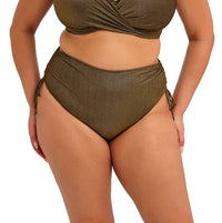 Elomi "Sunset Shimmer" Gold Rush Adjustable Bikini Brief