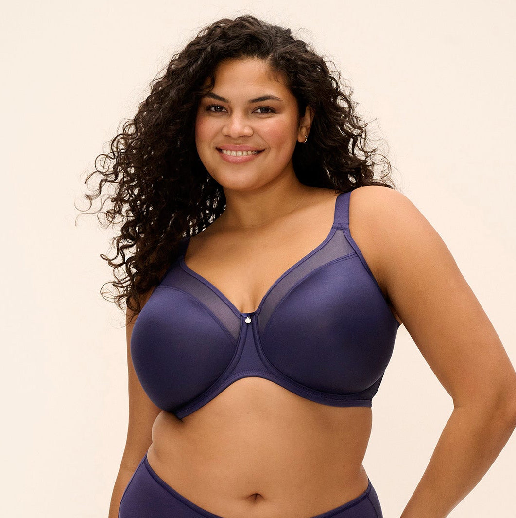 Elomi "Smooth" Midnight UW Moulded Non Padded Bra (DD-J)