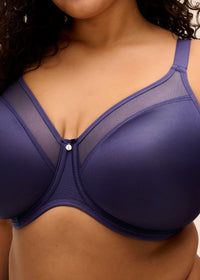 Elomi "Smooth" Midnight UW Moulded Non Padded Bra (DD-J)