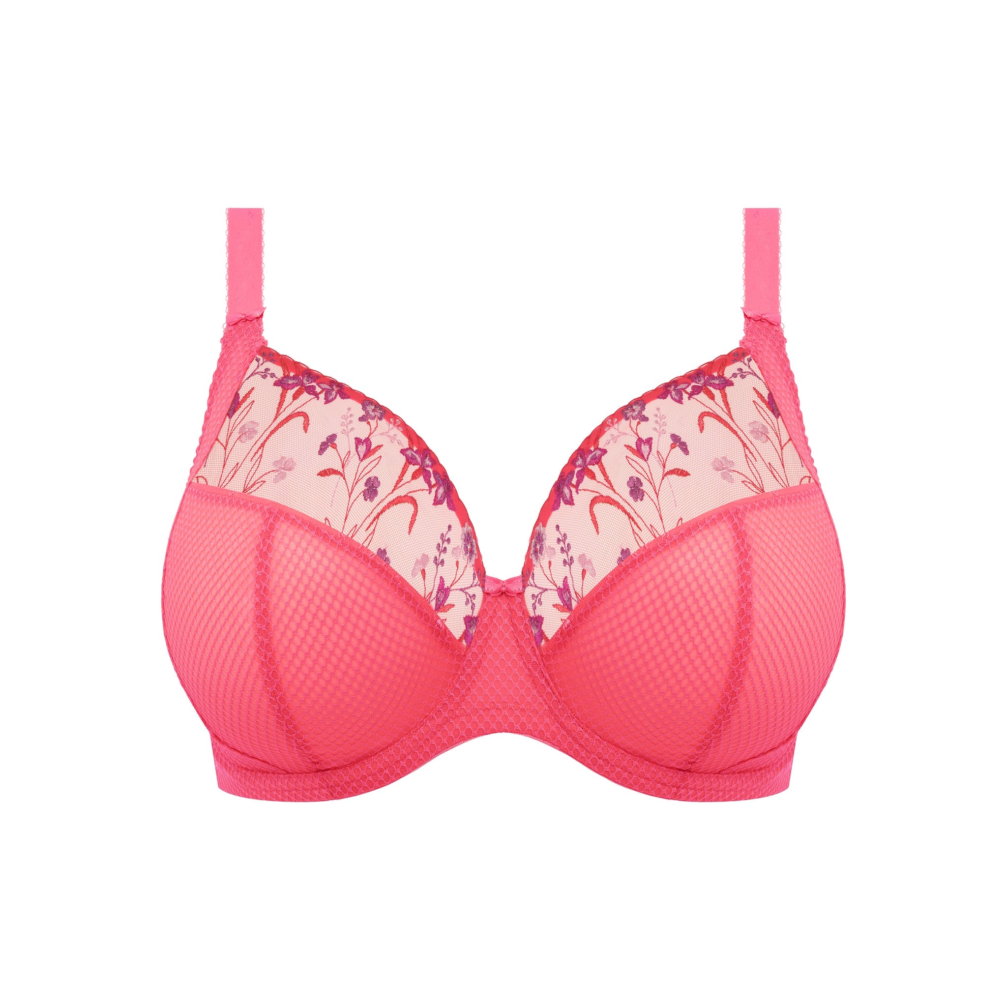 Elomi "Charley" Honeysuckle UW Plunge Bra (F-GG)