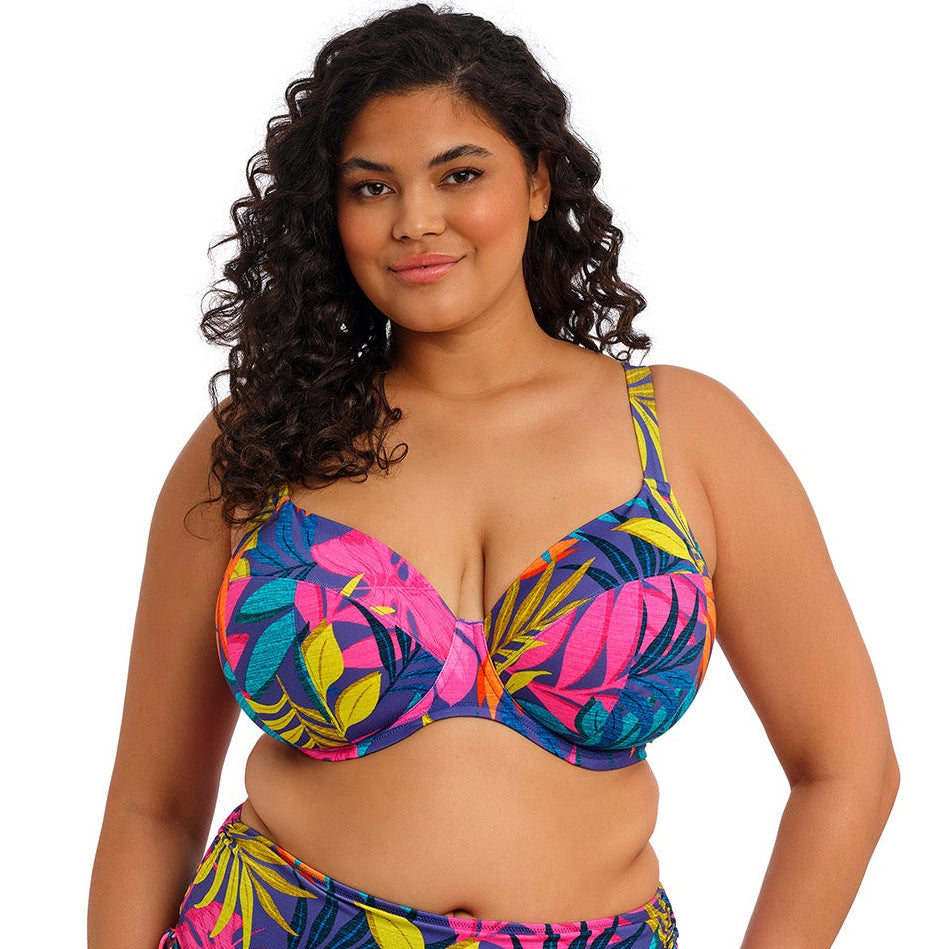 Elomi "Porto Rafti" UW Plunge Bikini Top (E-JJ)