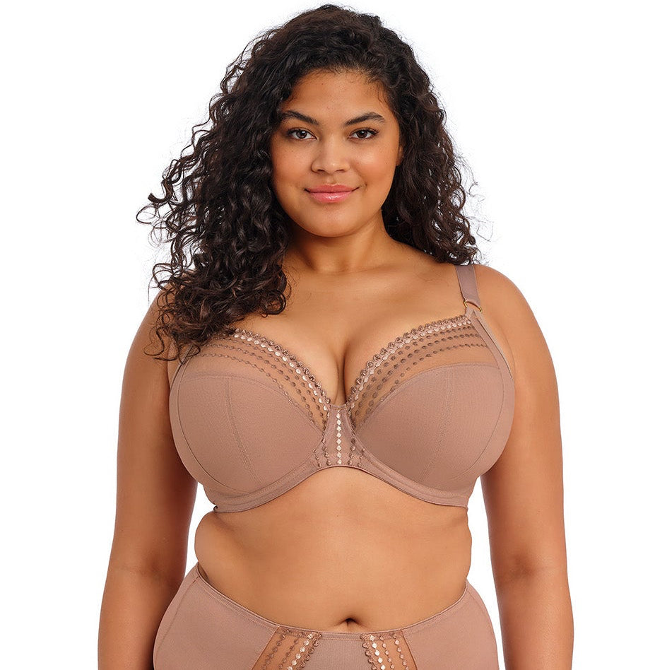 Elomi "Matilda" Praline UW Plunge Bra (DD-K)