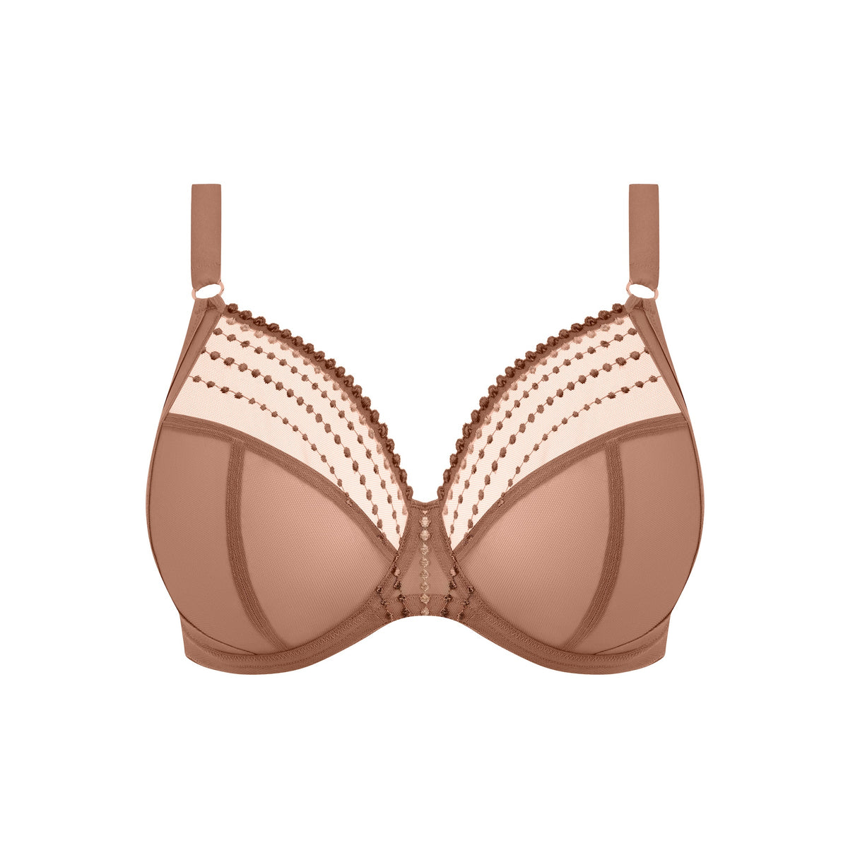 Elomi "Matilda" Praline UW Plunge Bra (DD-K)