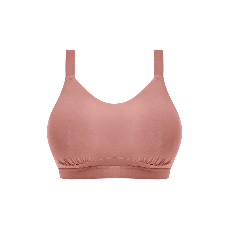 Elomi "Downtime" Ashrose Non-Wired Bralette (F-JJ)