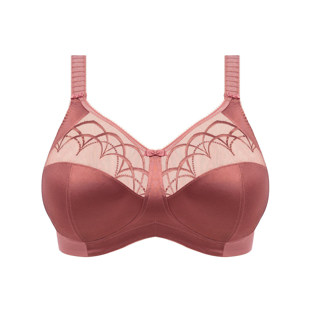 Elomi "Cate" Rosewood Non Wired Bra (B-G) - Lion's Lair Boutique - 36, 38, 40, 42, 44, 46, 48, C, cate, continuity, D, DD, deep cup, E, elomi, F, FF, full cup, G, lingerie, SFT, wireless - Elomi