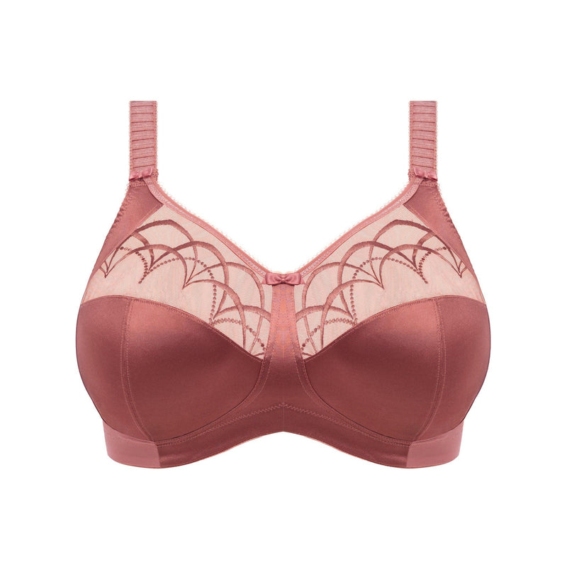 Elomi "Cate" Rosewood Non Wired Bra (B-G) - Lion's Lair Boutique - 36, 38, 40, 42, 44, 46, 48, C, cate, continuity, D, DD, deep cup, E, elomi, F, FF, full cup, G, lingerie, SFT, wireless - Elomi