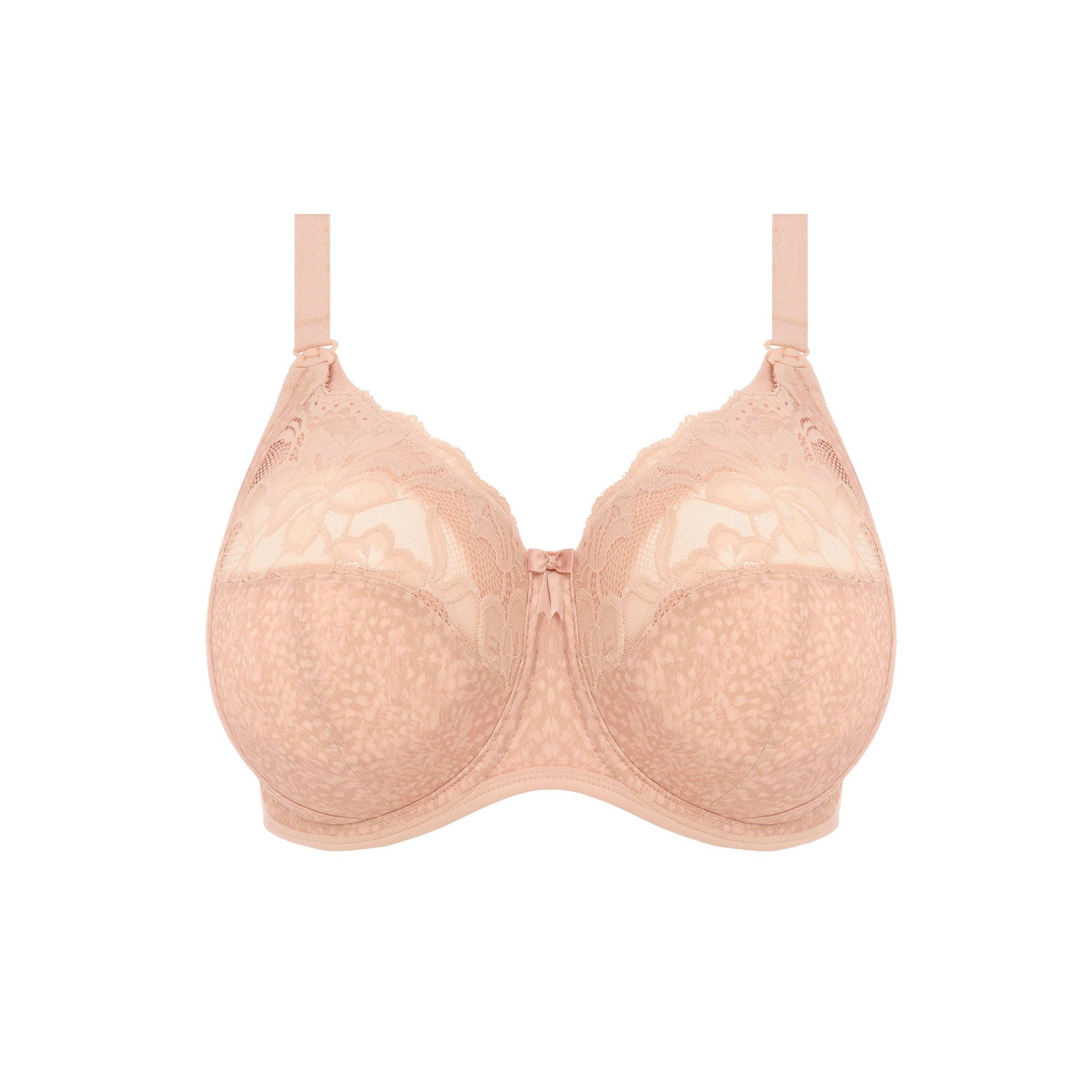 Elomi "Molly" Cameo Rose UW Nursing Bra (F-KK) - Lion's Lair Boutique - 32, 34, 36, 38, 40, 42, 44, BBY, continuity, elomi, F, FF, G, GG, H, HH, J, JJ, K, lingerie, Nursing - Elomi