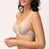 Empreinte "Cassiopee" Creamy Beige UW Seamless Bra (C-H) - Lion's Lair Boutique - 30, 32, 34, 36, 38, 40, 42, ALT, BSB, C, Cassiopee, continuity, D, E, Empreinte, F, full cup, G, H, lingerie, seamless - Empreinte