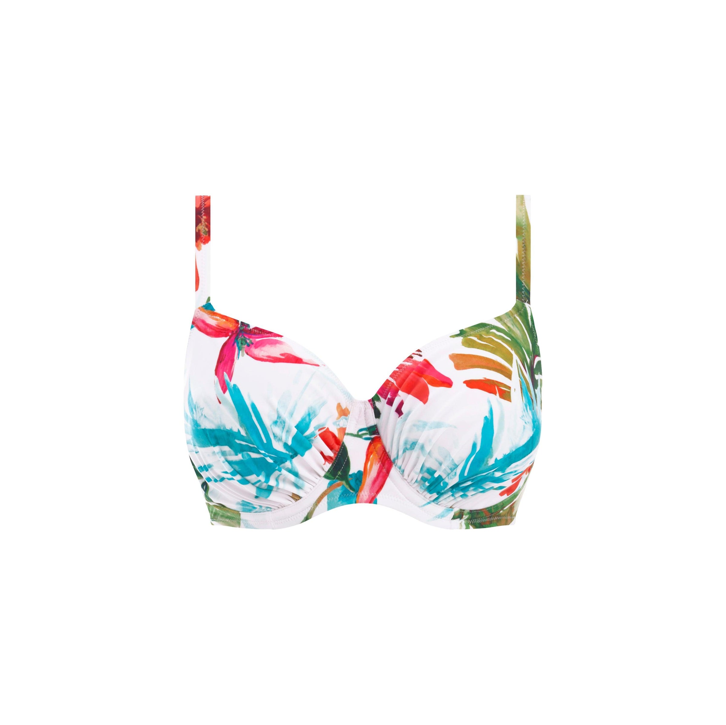 Fantasie Kiawah Island UW Gathered Full Cup Bikini Top (DD-HH)