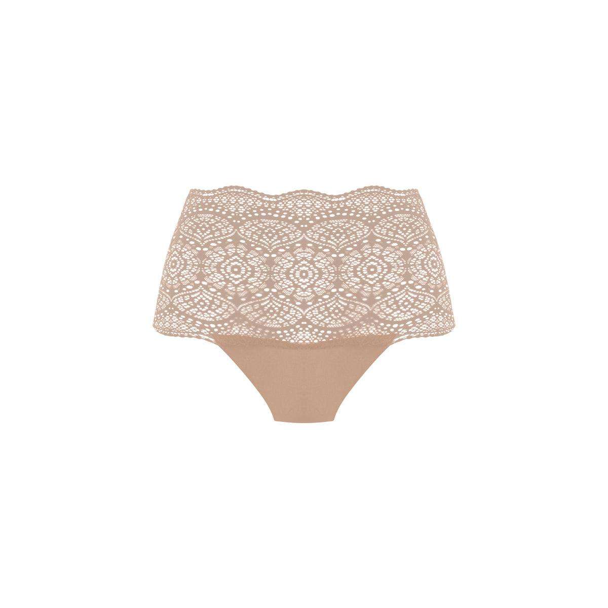 Fantasie "Lace Ease" Natural Beige Invisible Stretch Full Brief - Lion's Lair Boutique - ALT, continuity, Fantasie, HIW, L, lingerie, M, S, XL, XS - Fantasie