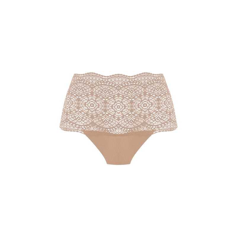 Fantasie "Lace Ease" Natural Beige Invisible Stretch Full Brief - Lion's Lair Boutique - ALT, continuity, Fantasie, HIW, L, lingerie, M, S, XL, XS - Fantasie