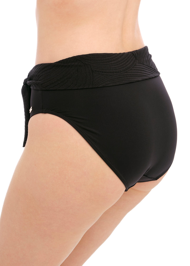 Fantasie "Ottawa" Black High Waist Bikini Brief