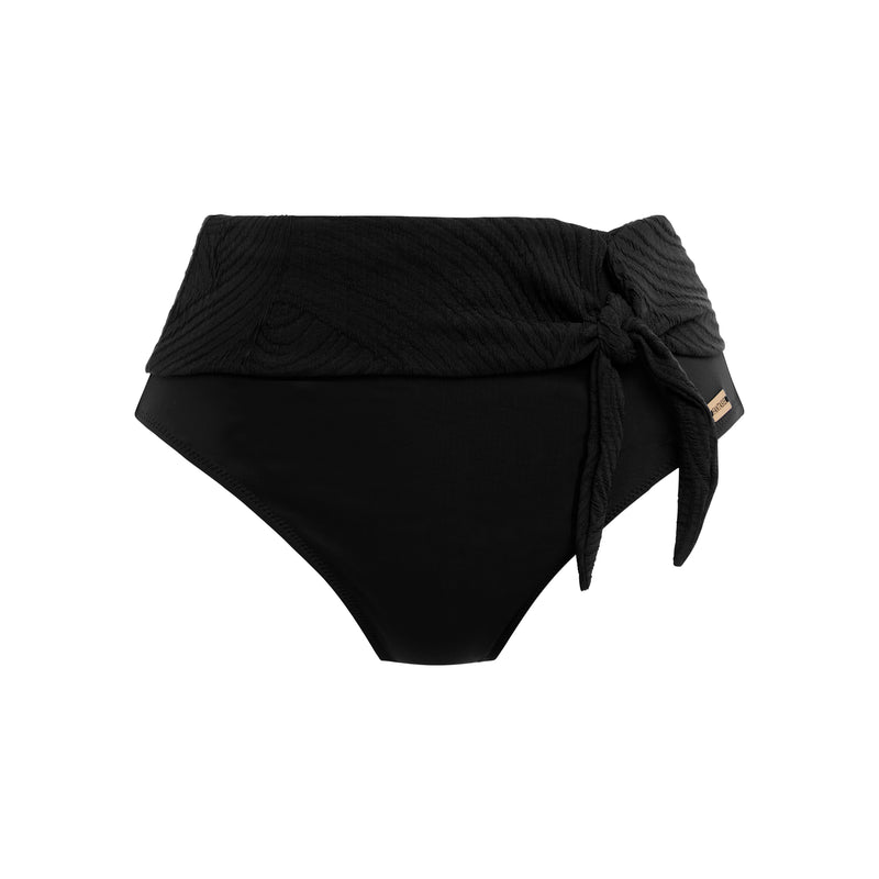 Fantasie "Ottawa" Black High Waist Bikini Brief