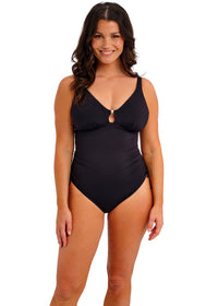 Fantasie "Merissa" Black Non Wired Plunge Swimsuit