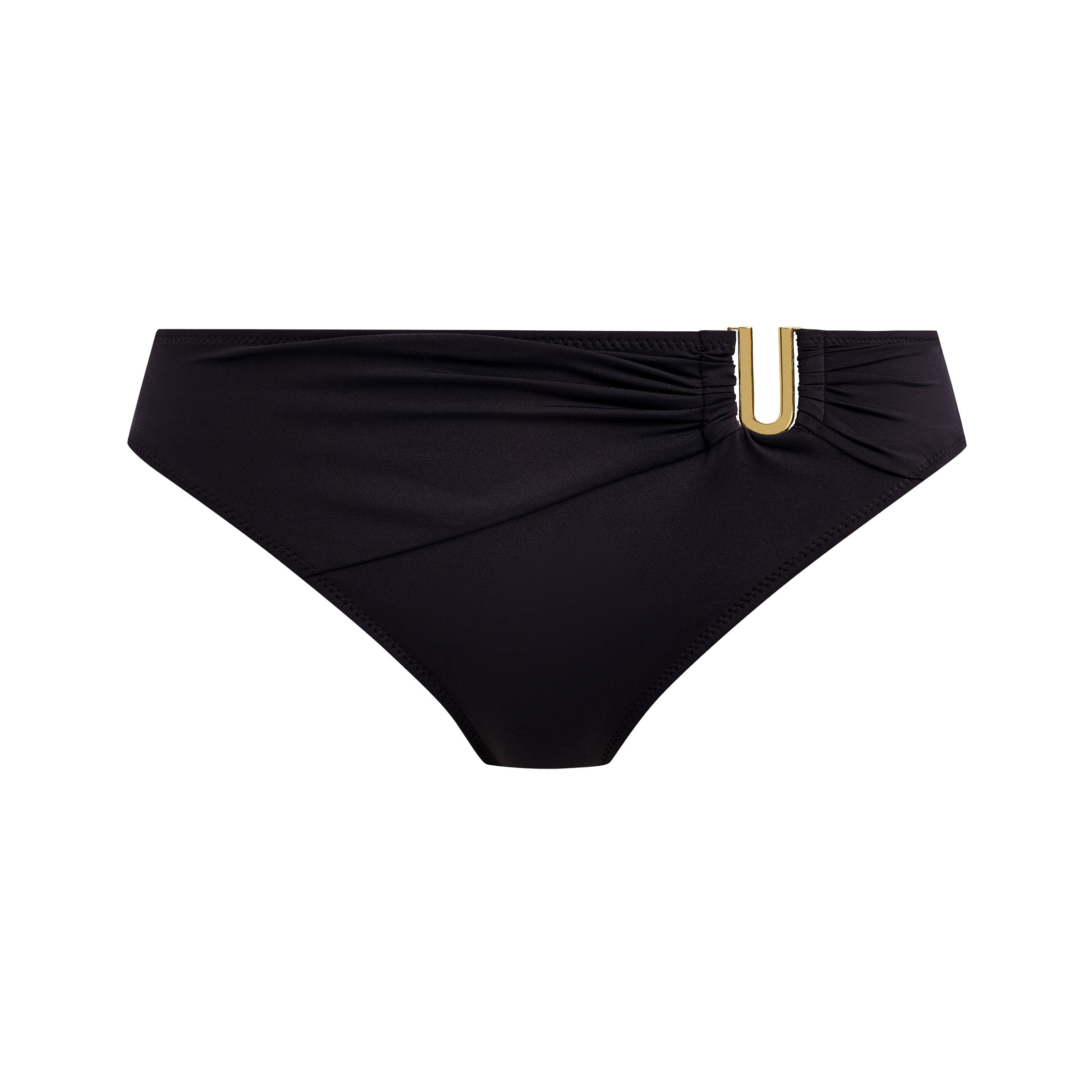 Fantasie "Merissa" Black Mid Rise Bikini Brief