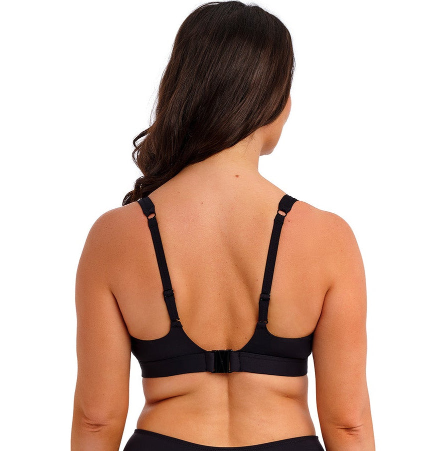 Fantasie "Merissa" Black Non Wired Triangle Bikini Top