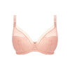 Fantasie "Fusion Lace" Blush UW Padded Plunge Bra (D-G) - Lion's Lair Boutique - 30, 32, 34, 36, 38, BRV, continuity, D, DD, DEC 2023, E, F, Fantasie, FF, Fusion, G, lingerie, Padded - Fantasie