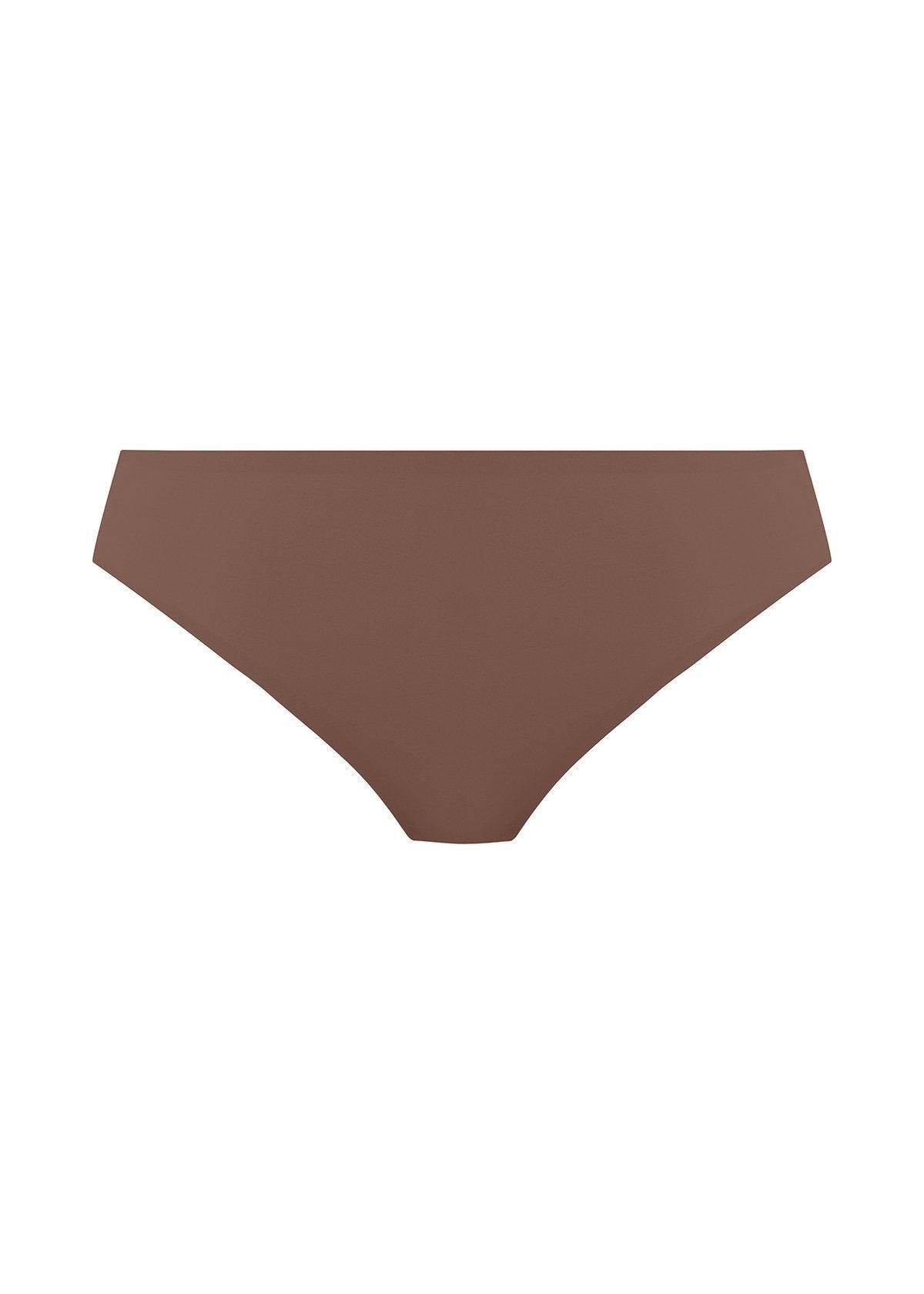 Fantasie "Smoothease" Coffee Roast Invisible Stretch Thong - Lion's Lair Boutique - continuity, Fantasie, L, lingerie, M, S, THG, XL, XS - Fantasie