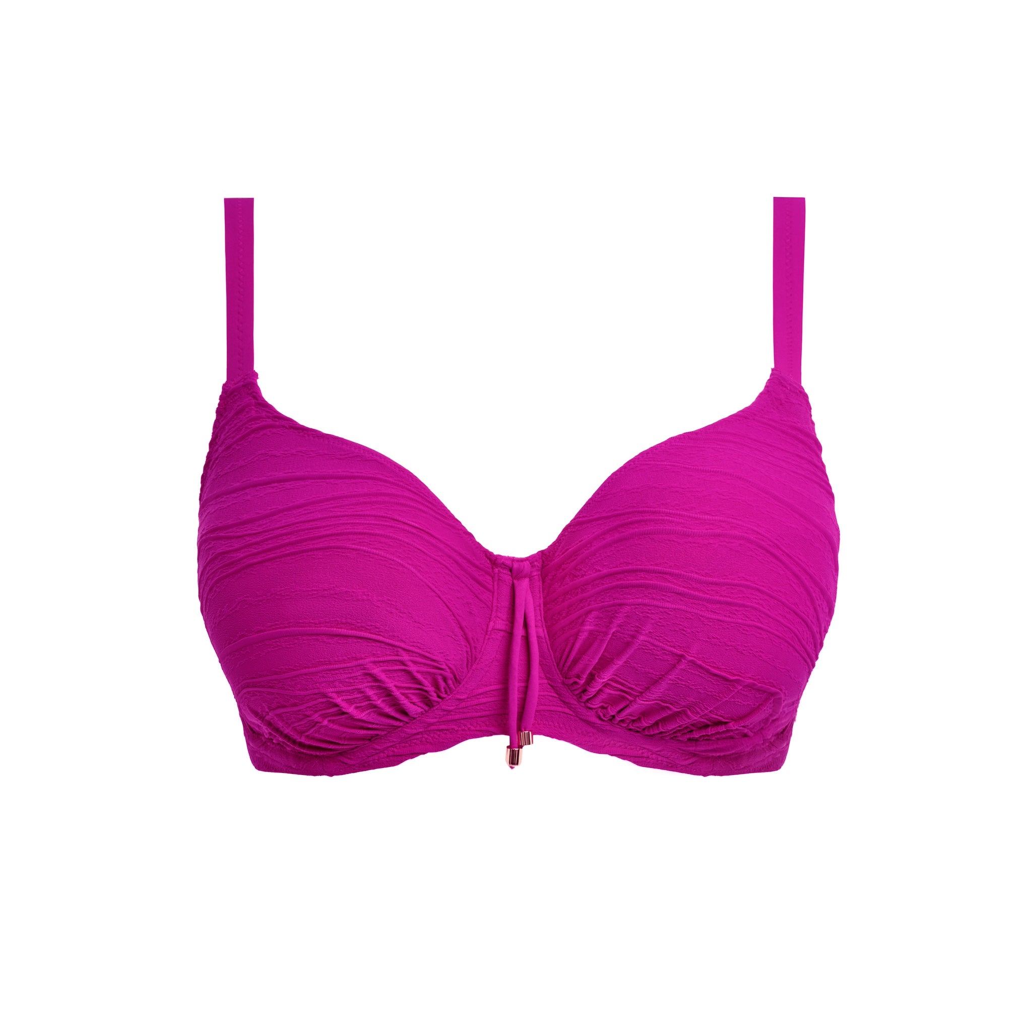 Fantasie "Beach Waves" Bright Fuchsia UW Gatherered Full Cup (D-H)