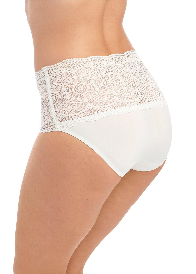 Fantasie "Lace Ease" Ivory Invisible Stretch Full Brief - Lion's Lair Boutique - ALT, continuity, Fantasie, HIW, L, lingerie, M, S, XL, XS - Fantasie