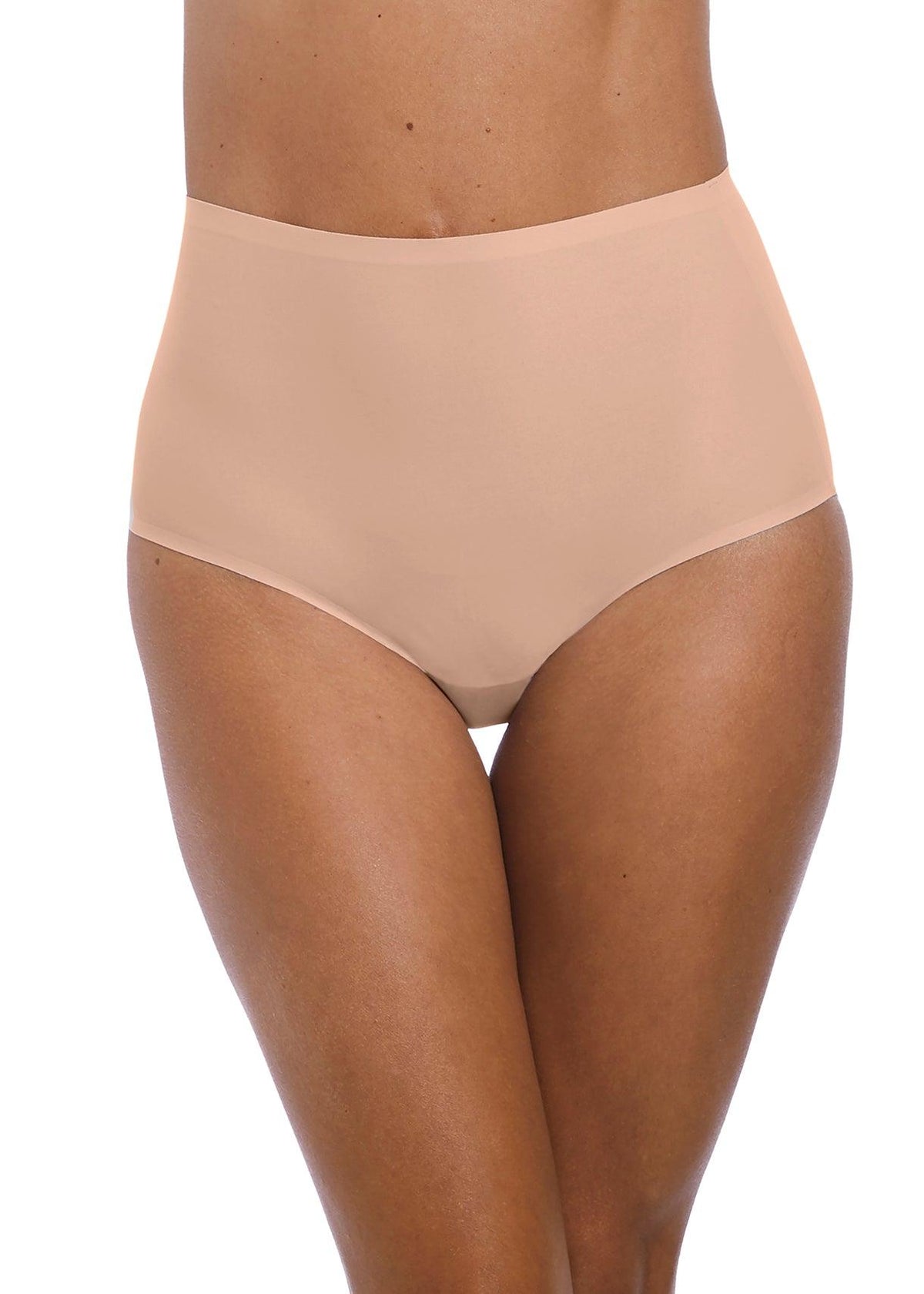 Fantasie "Smoothease" Natural Beige Invisible Stretch Full Brief - Lion's Lair Boutique - 2X, continuity, Fantasie, HIW, L, lingerie, M, S, XL, XS - Fantasie